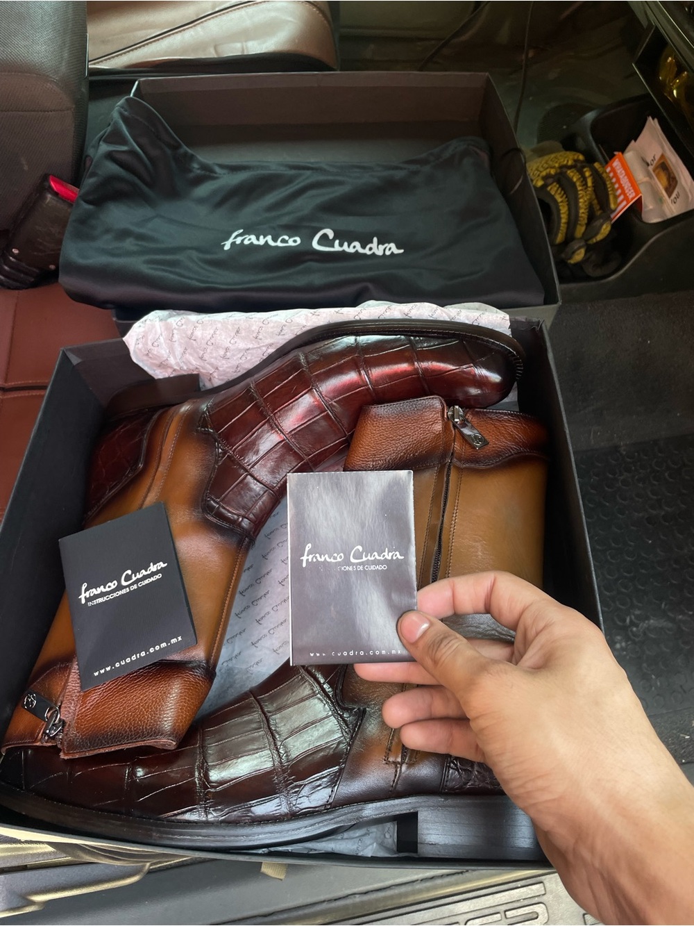 Franco Cuadra American Alligator Boots